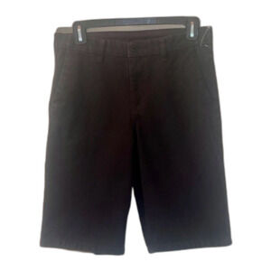 NWOT DC Chino Flat Front Khaki Classic Shorts Mens 29 Black Skateboard Casual